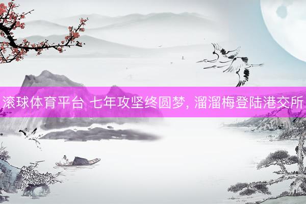 滚球体育平台 七年攻坚终圆梦, 溜溜梅登陆港交所
